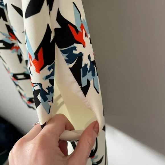 Tanya Taylor Floral Sleeveless Scuba Dress  Sz 4 - Picture 4 of 8